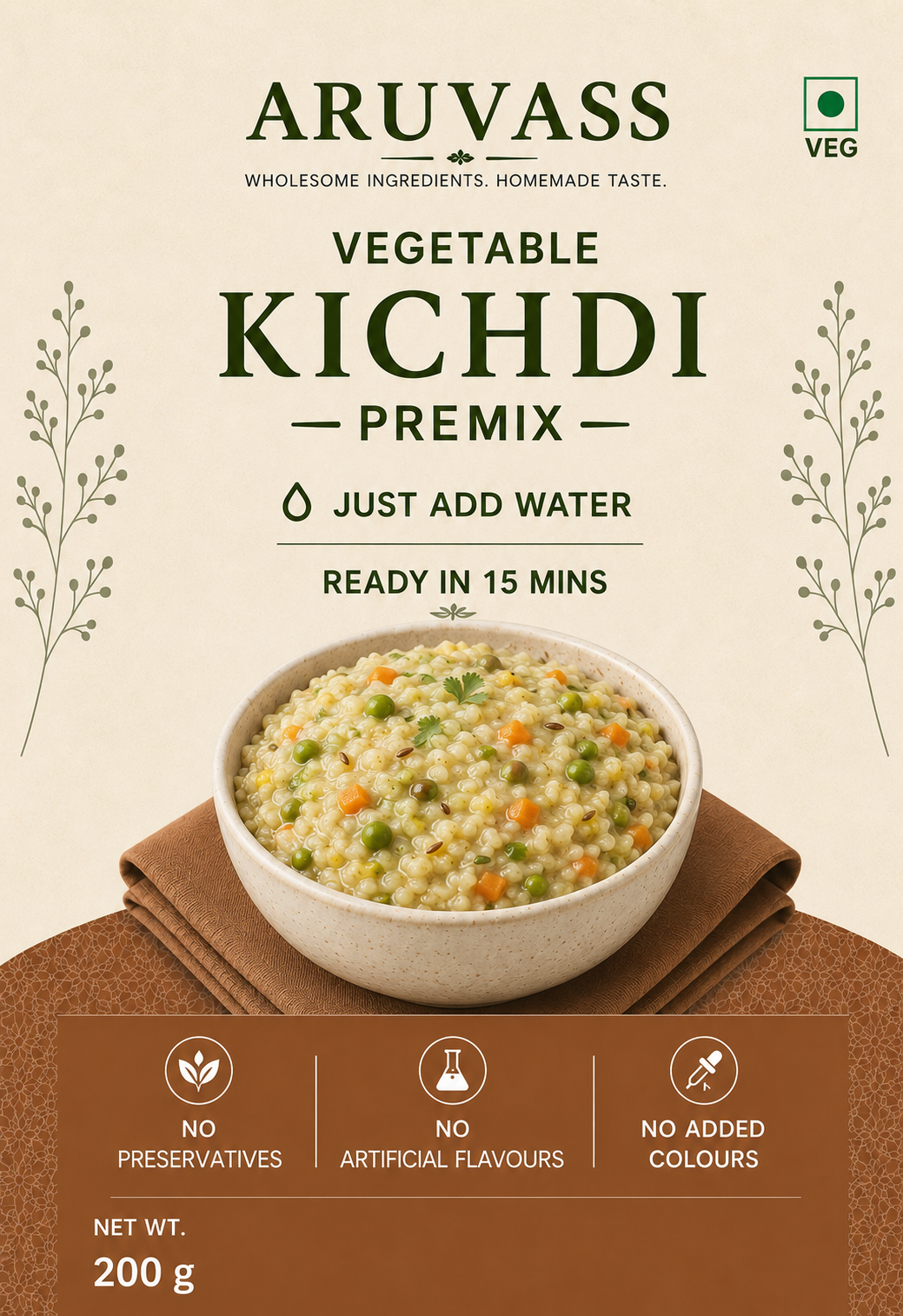 Vegetable Khichdi Premix